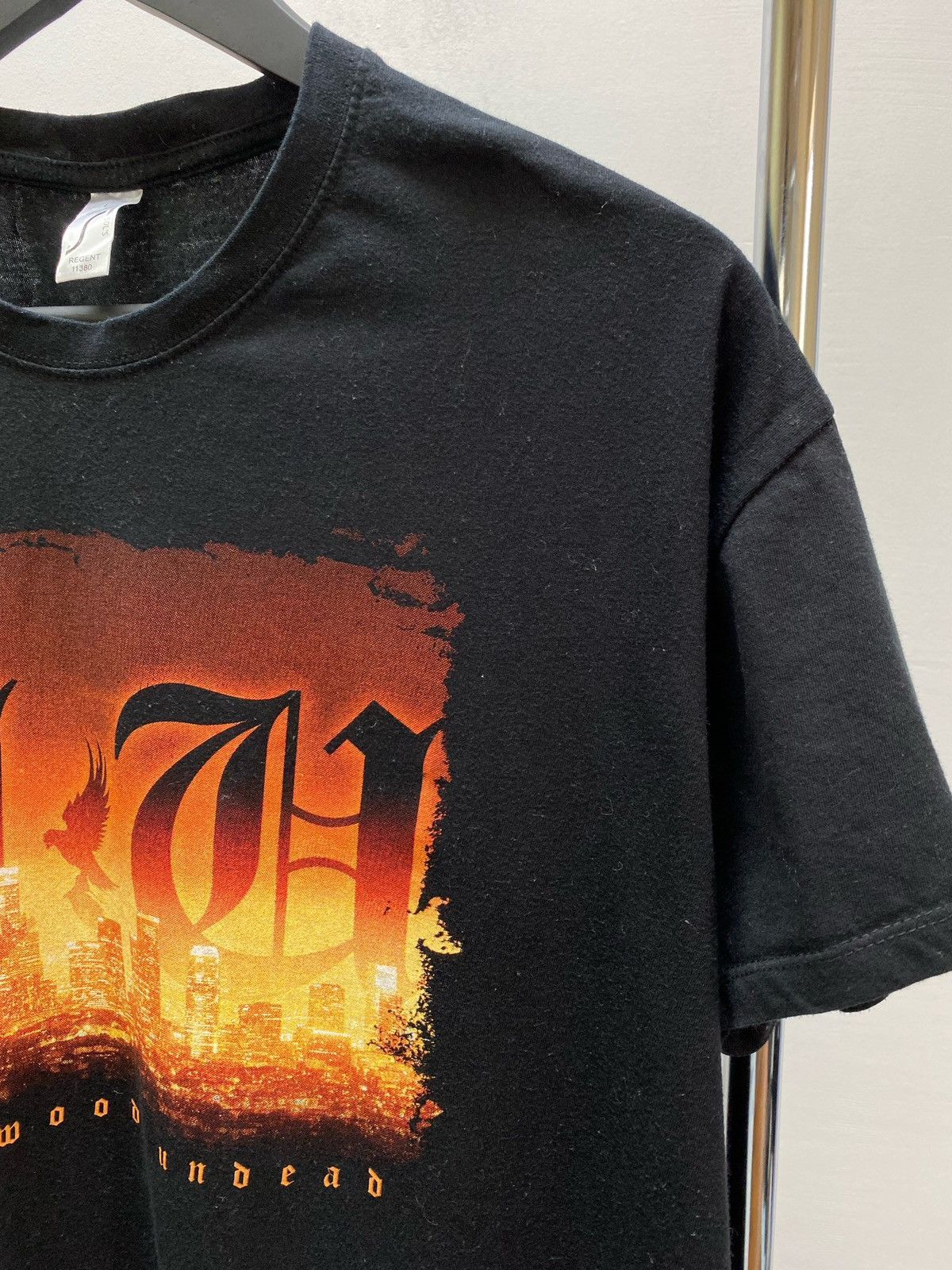 Band Tees × Vintage VINTAGE Y2K HOLLYWOOD UNDEAD TEE Size US L / EU 52-54 / 3 - 7 Thumbnail