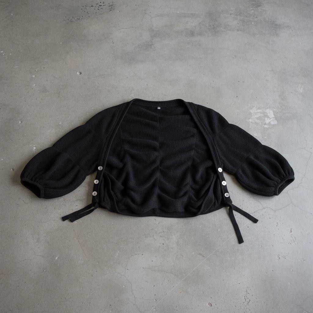 Other The Cop Copine Ruched Knitted Bolero Top Size ONE SIZE - 1 Thumbnail