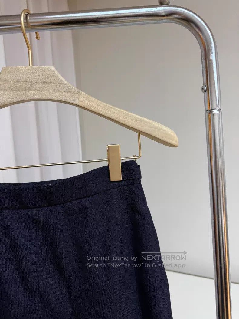 Thom Browne Thom Browne Dark Blue Pleated Skirt Size 24" / US 00 / IT 34 - 2 Thumbnail