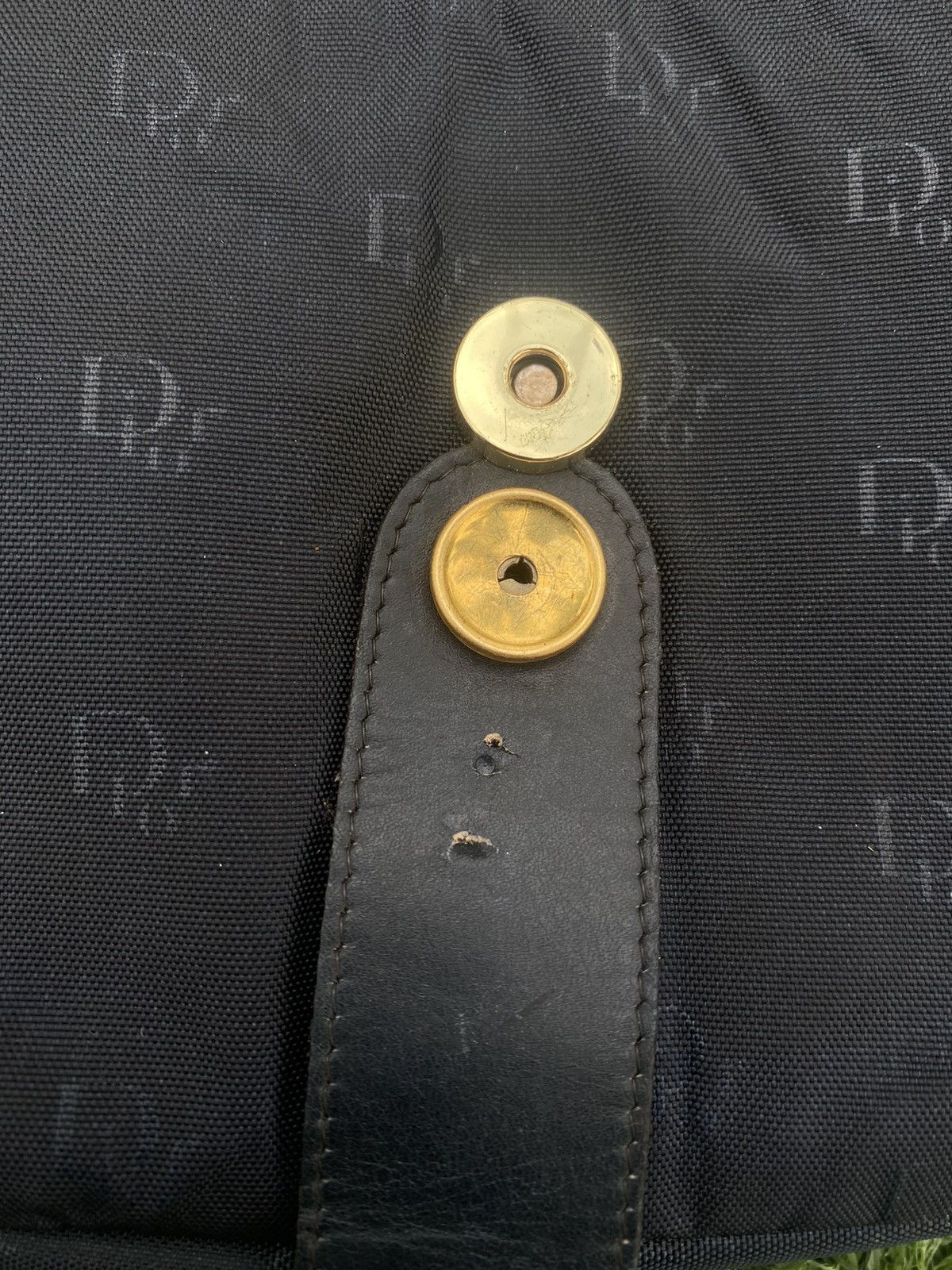 Christian Dior Monsieur VTG CHRISTIAN DIOR MONOGRAM CANVAS CROSSBODY SHOULDER BAG Size ONE SIZE - 12 Thumbnail