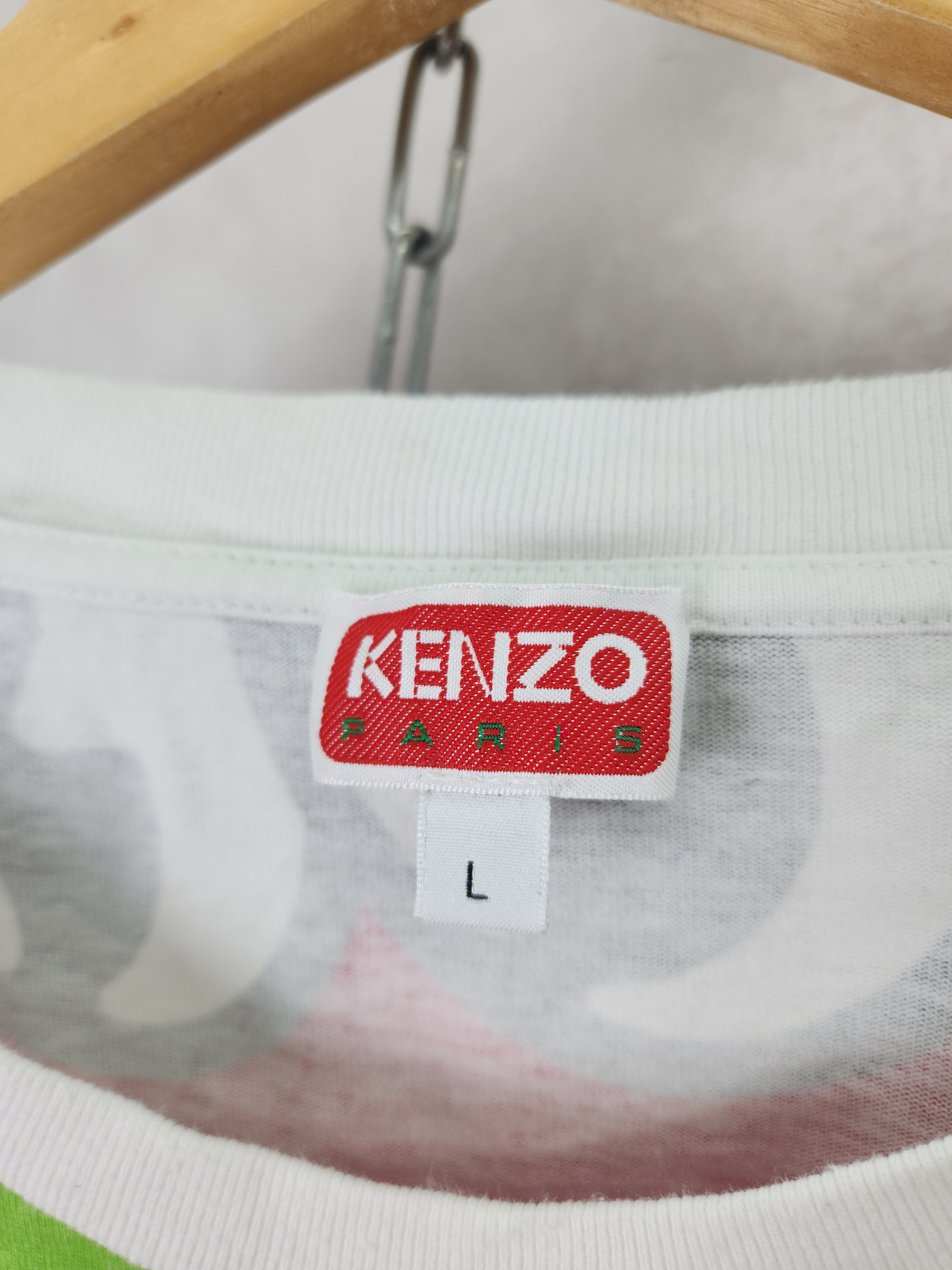 Kenzo Kenzo Oversized Boke Boy t shirt size L Size US L / EU 52-54 / 3 - 11 Thumbnail