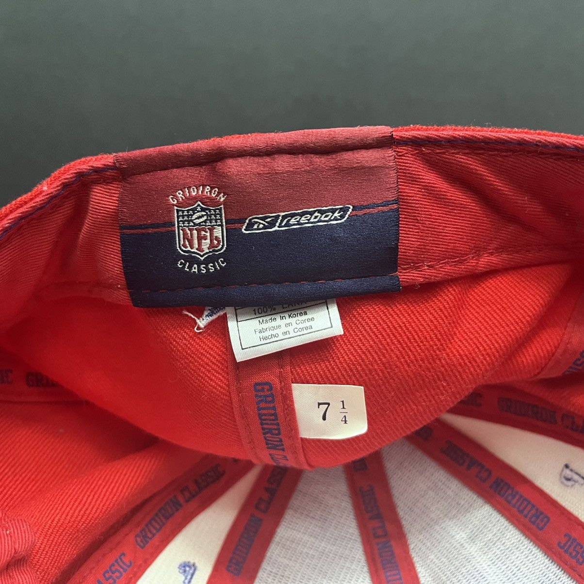 NFL New England Patriots NFL by Reebok Fitted Hat Size ONE SIZE - 8 Thumbnail