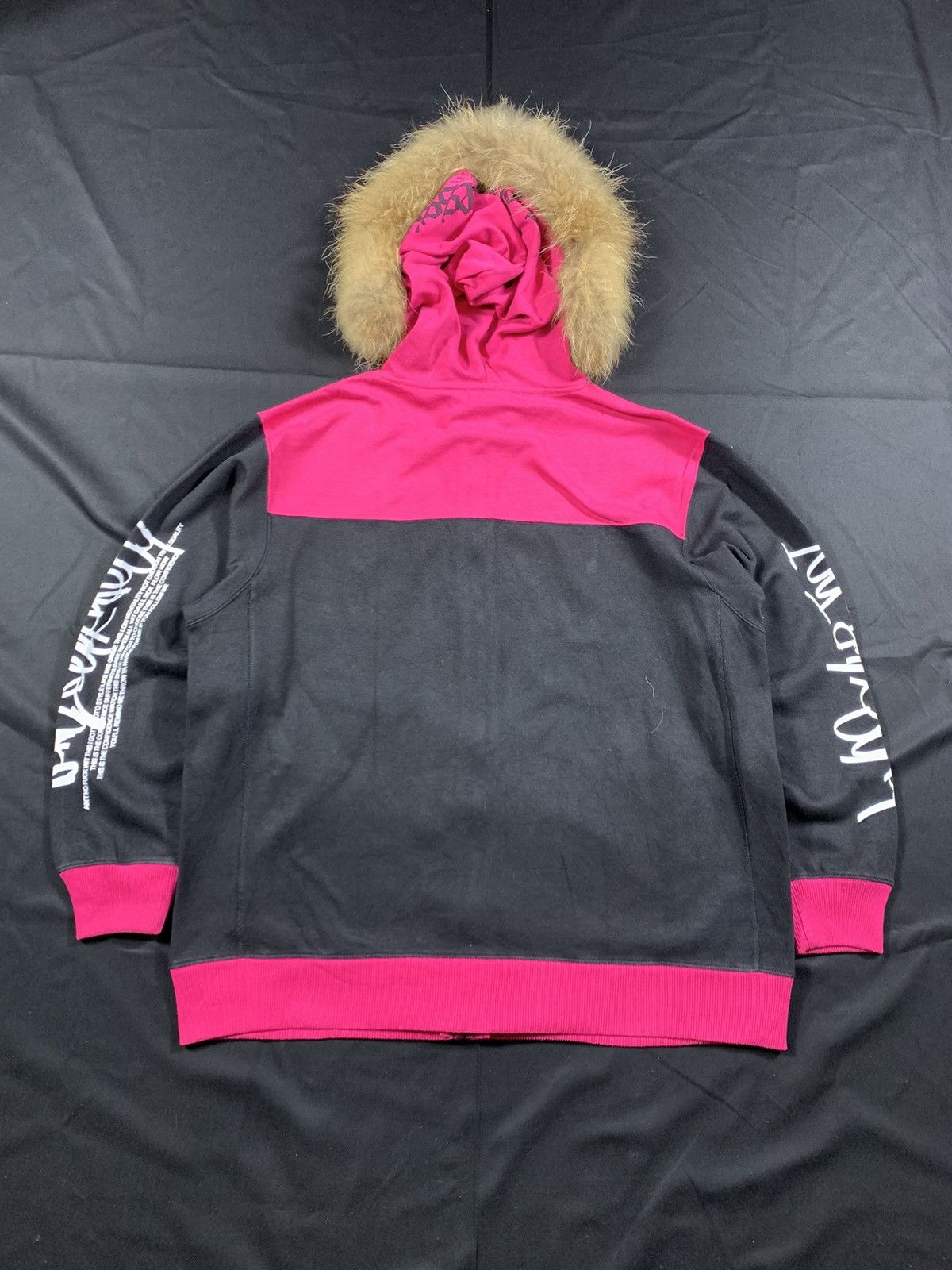 If Six Was Nine × Japanese Brand × Le Grande Bleu (L.G.B.) B one Soul Projects Faux fur hoodie lgb ifsix style Size US XL / EU 56 / 4 - 4 Thumbnail