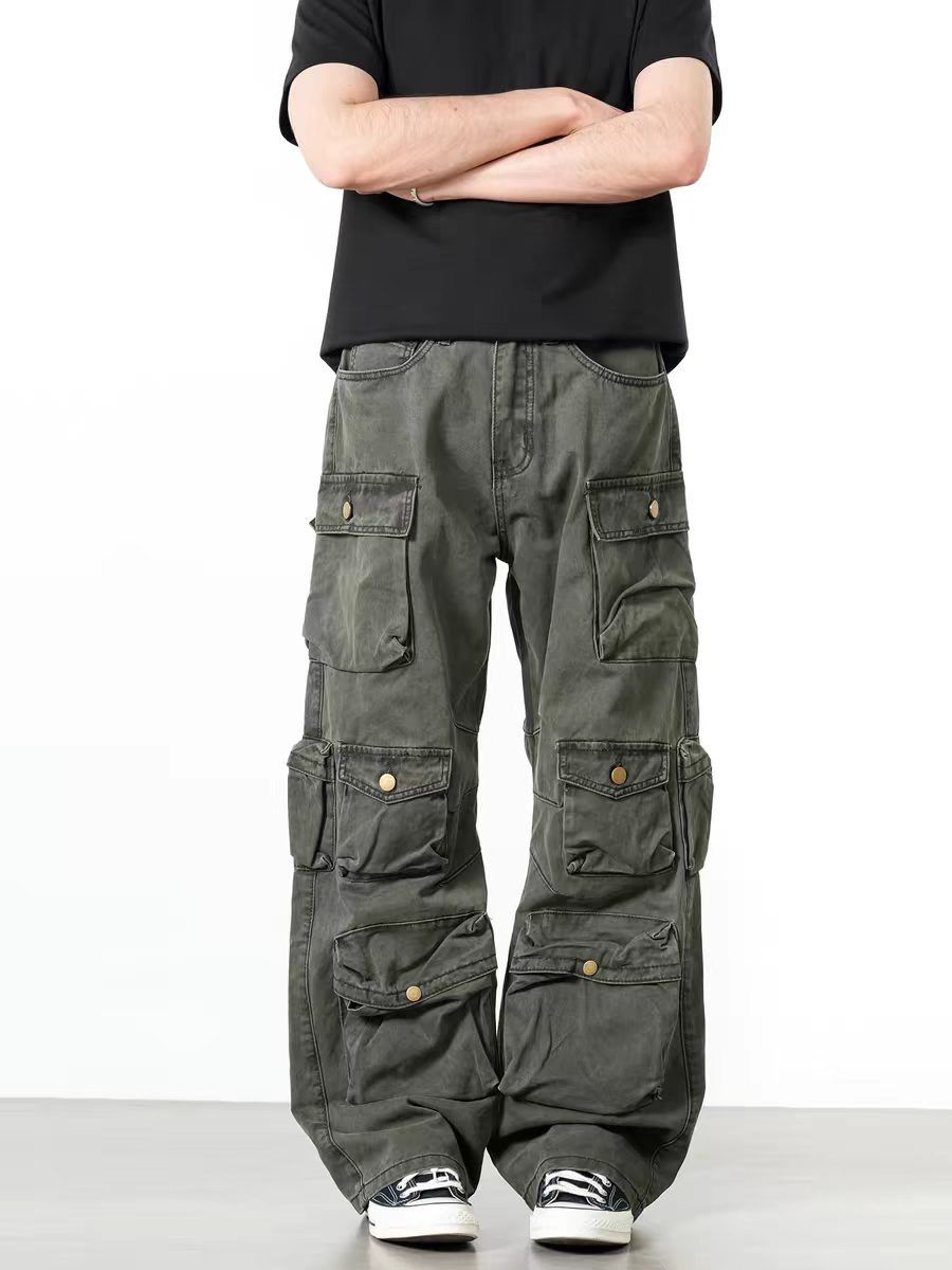 Other Cargo Pants with a Distressed Look and Multiple Pockets Size US 34 / EU 50 - 5 Thumbnail