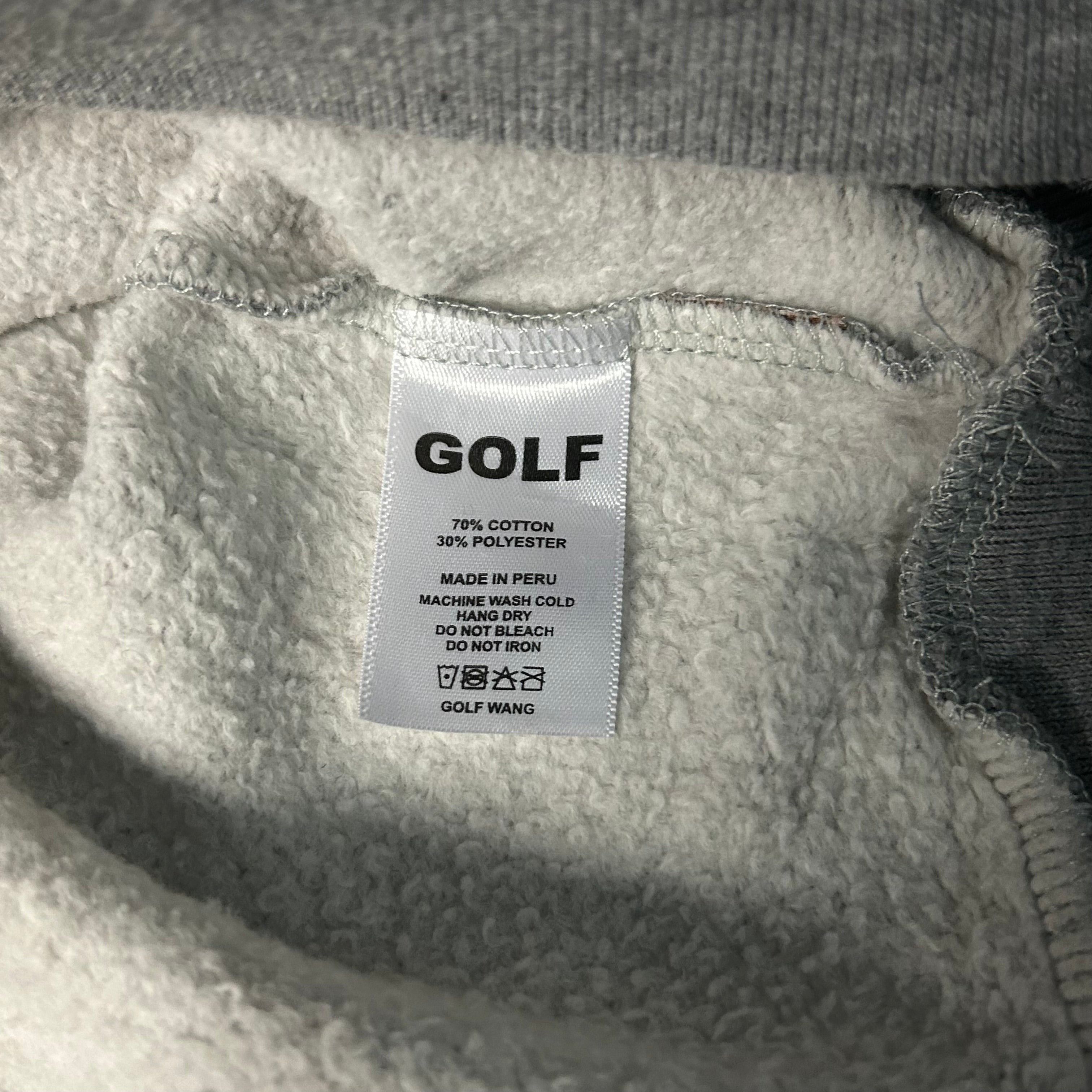 Golf Wang Golf Wang Embroidered Logo Crew Neck Grey Size M Size US M / EU 48-50 / 2 - 5 Thumbnail