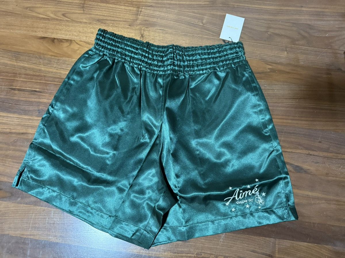 Aime Leon Dore Aime Leon Dore Boxing Sparring Short Green Shorts Size Large Size US 34 / EU 50 - 1 Thumbnail