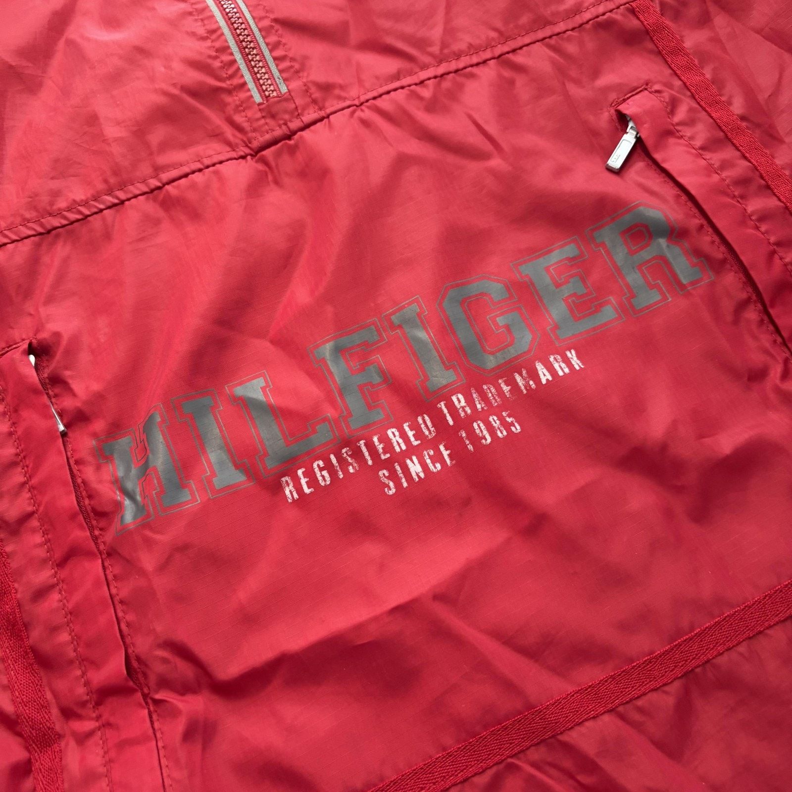 Tommy Hilfiger Tommy Hilfiger Jacket L Athletics 1/2 Zip Windbreaker Anorak Size US L / EU 52-54 / 3 - 4 Thumbnail