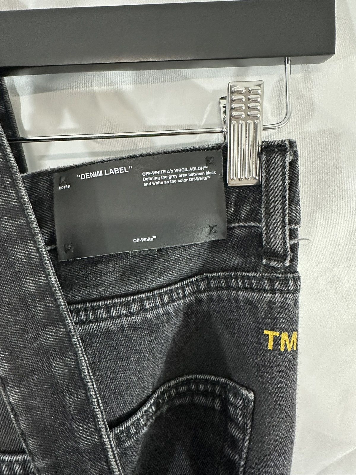 Off-White Off White Sick Denim & Bag Size US 31 - 8 Thumbnail