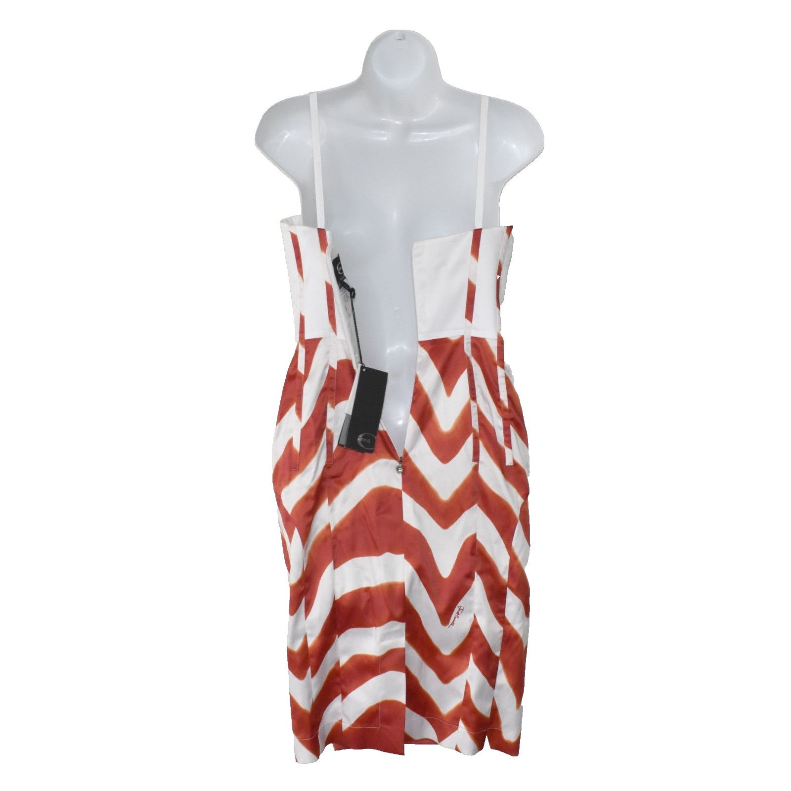 Just Cavalli JUST CAVALLI Zebra Print Satin Bustier Bodycon Dress Size 42 Size M / US 6-8 / IT 42-44 - 5 Thumbnail