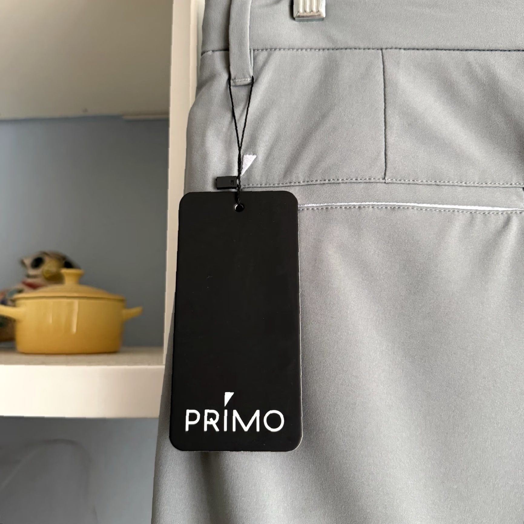 Vintage Primo Mens Light Grey Golf Jogger Pants Size 33 Regular Size US 33 - 6 Thumbnail
