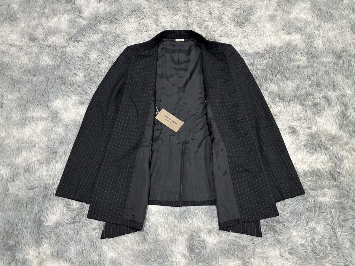Comme des Garcons Homme Plus 🔥Archive Ss15 The Power Of Ceremony Asymmetric Blazer Jacket Size US S / EU 44-46 / 1 - 7 Thumbnail
