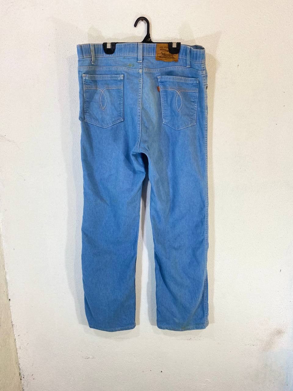 vintage levis action slack orange tab bootcut flare denim