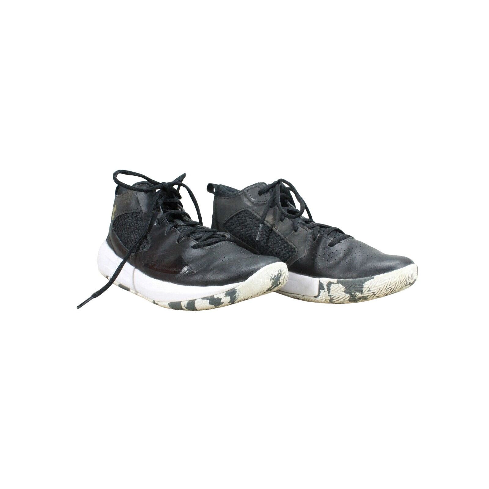 Under Armour Under Armour YMUV Leather Mesh Lightweight Basketball Shoes Size US 13 / EU 46 - 3 Thumbnail