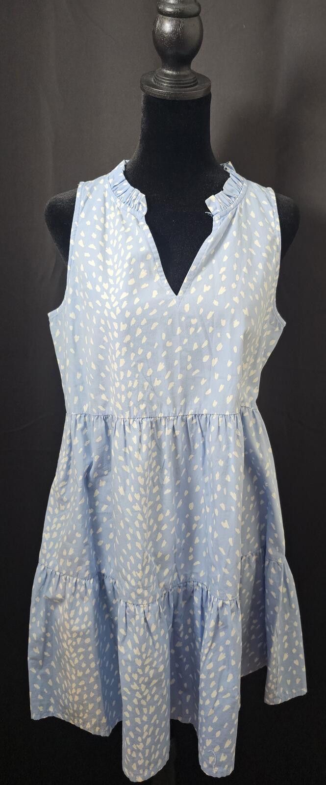Other Mud Pie Dress Blue & White Womens Size M Size M / US 6-8 / IT 42-44 - 1 Thumbnail