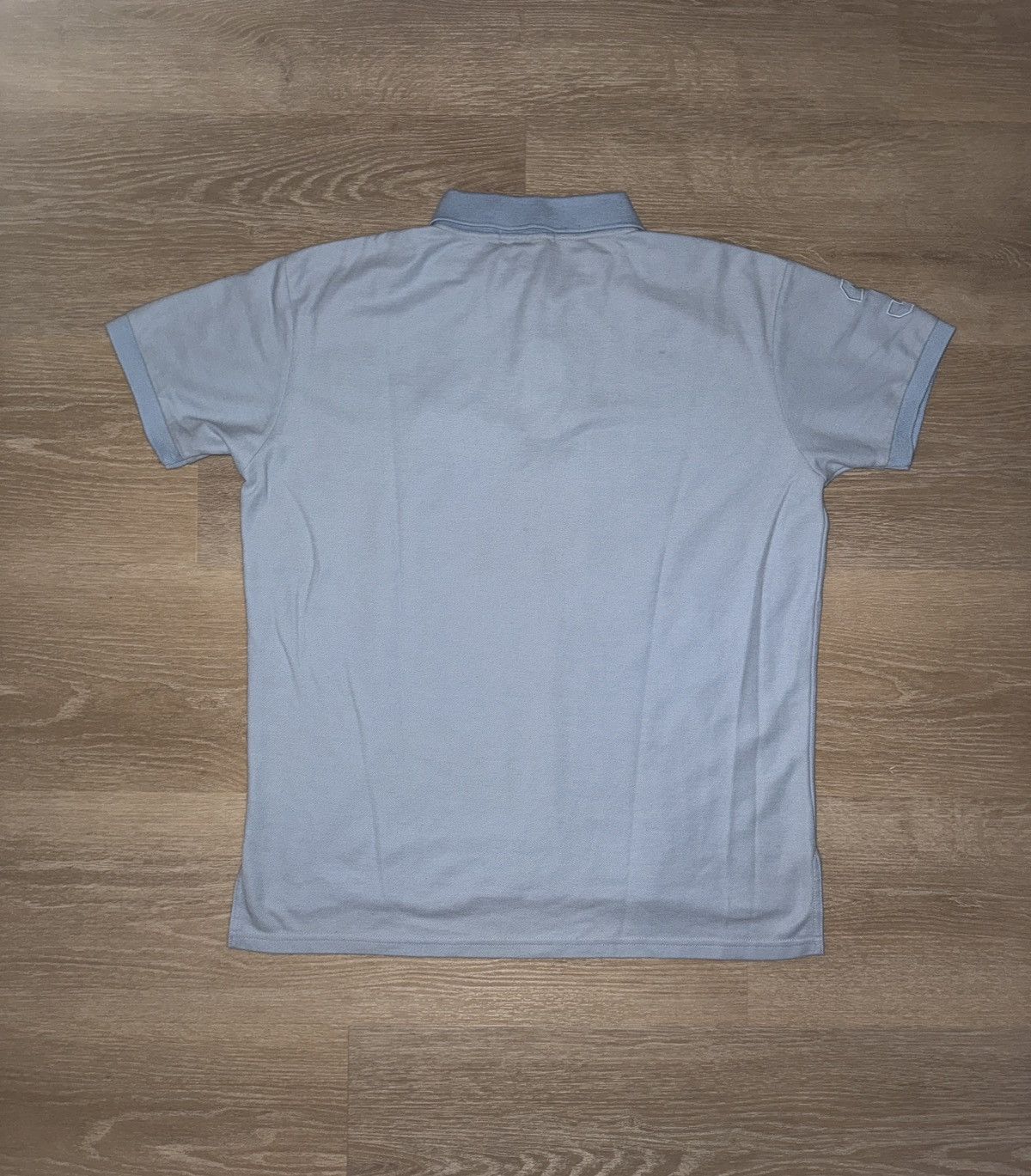 Polo Ralph Lauren Vintage Polo Ralph Lauren Light Blue 3 Rugby Polo Shirt Size US XXL / EU 58 / 5 - 2 Thumbnail