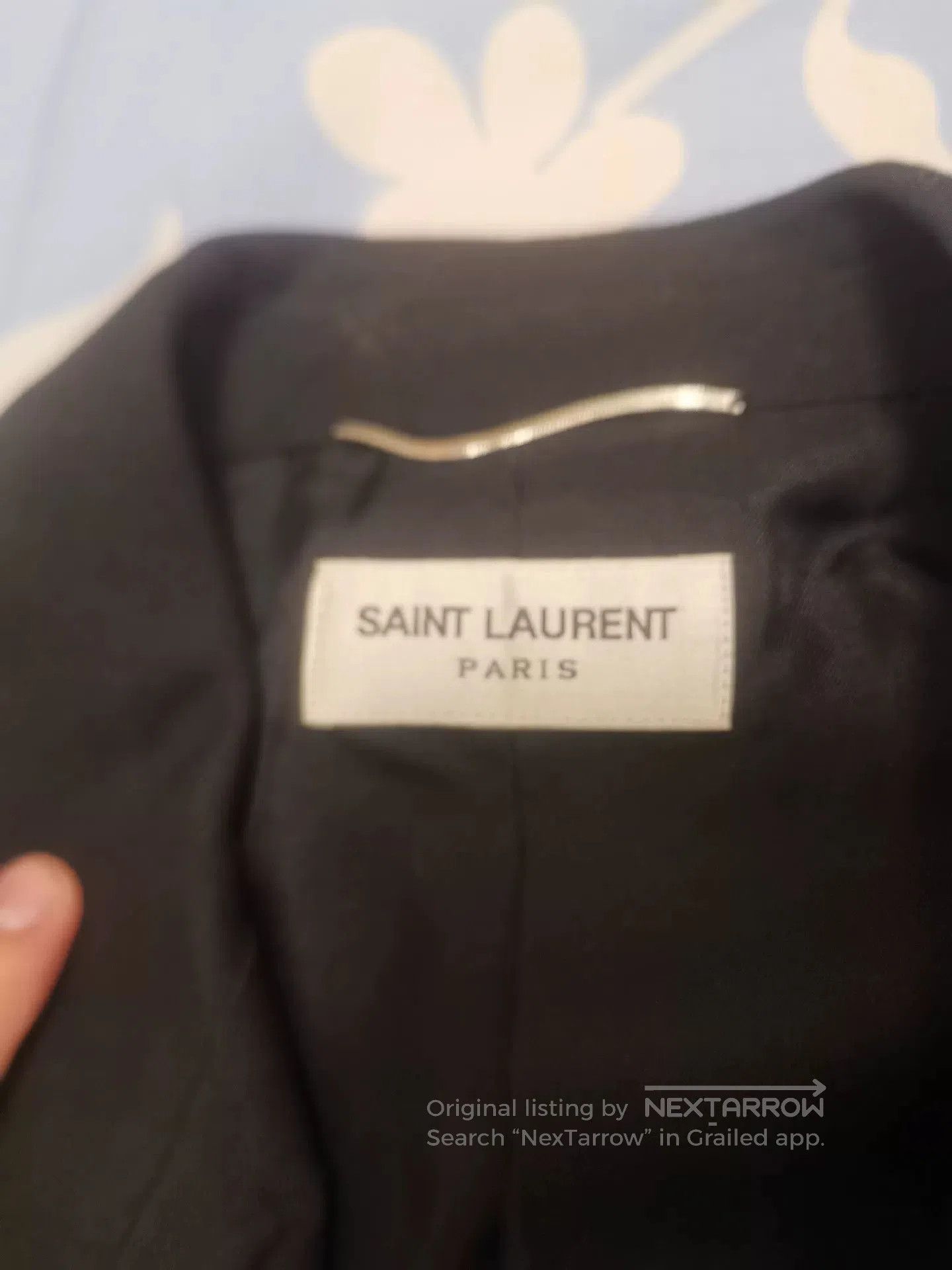 Saint Laurent Paris Saint Laurent Black Double-Breasted Blazer. Size US S / EU 44-46 / 1 - 3 Thumbnail