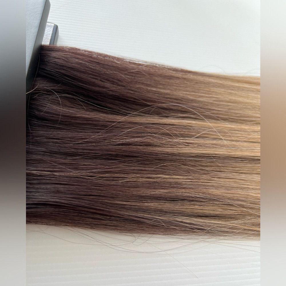 Other 24 Inch Balayage Style Clip in Hair Extensions Brown to Li Size ONE SIZE - 4 Thumbnail