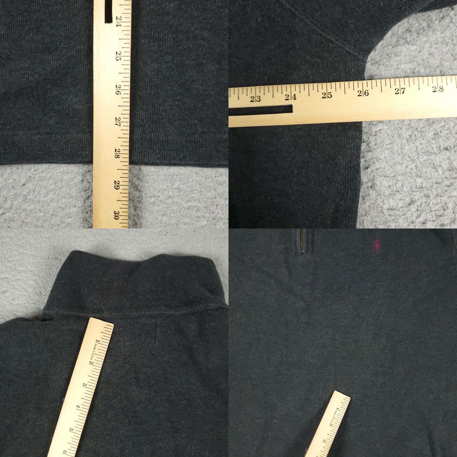 Ralph Lauren Ralph Lauren Mens XL Gray 1/4 Zip Up Sweater Pullover Golf Classic American Style Size US XL / EU 56 / 4 - 8 Thumbnail