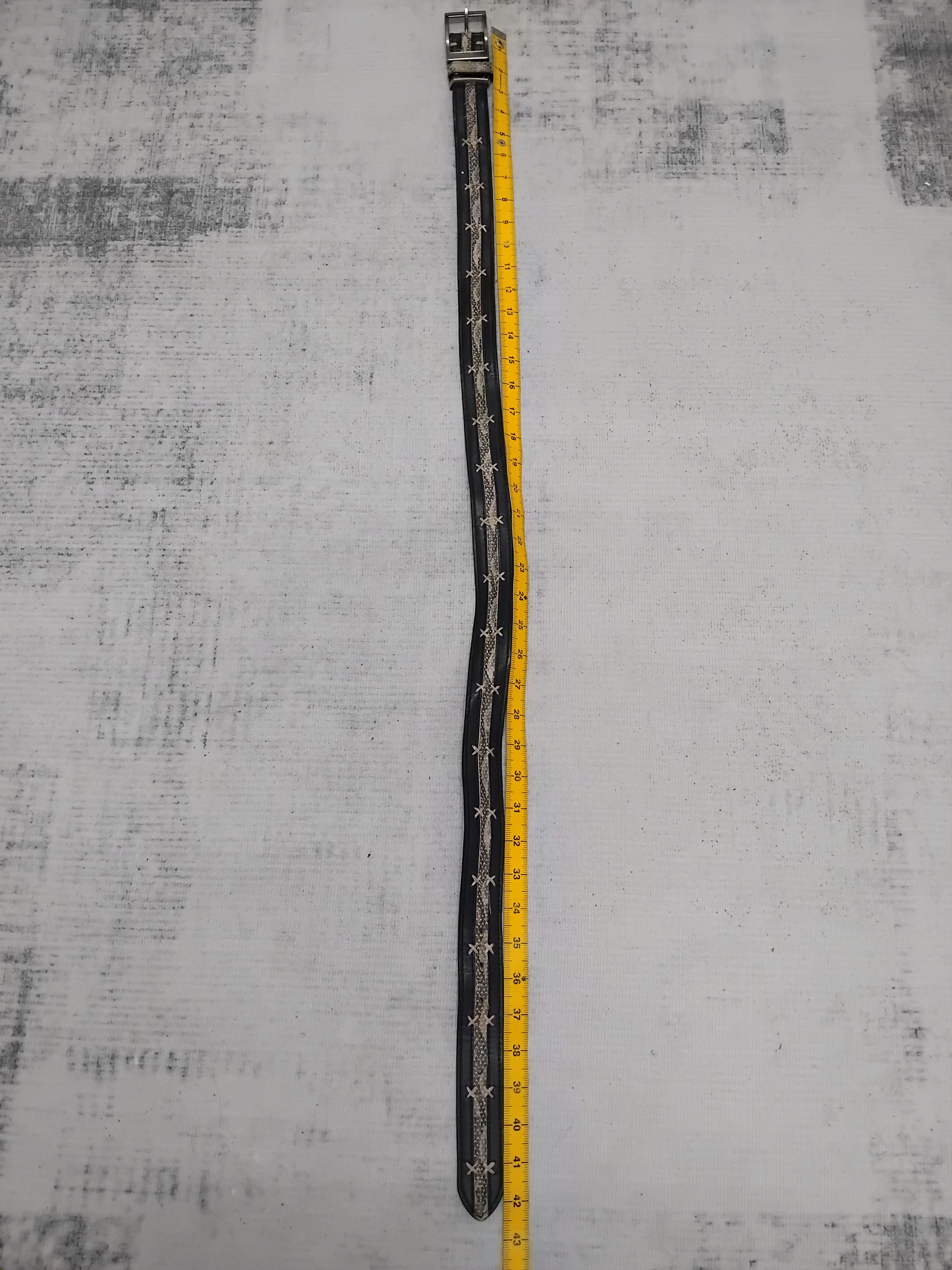 Comme Ca Ism 💥Comme ca ism snake skin leather belt Size ONE SIZE - 12 Thumbnail