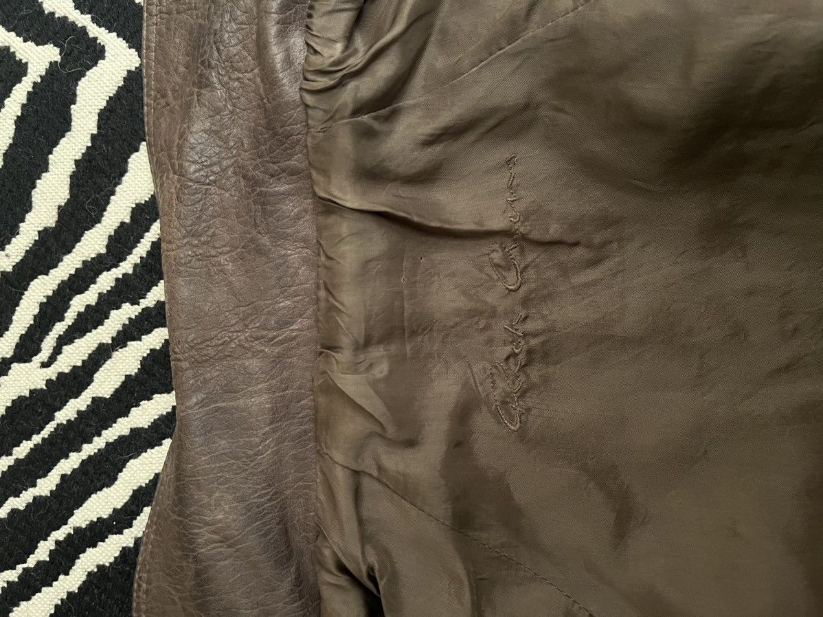 Rick Owens Rick Owens Stooges Crinkled Leather Vest Size S / US 4 / IT 40 - 8 Thumbnail