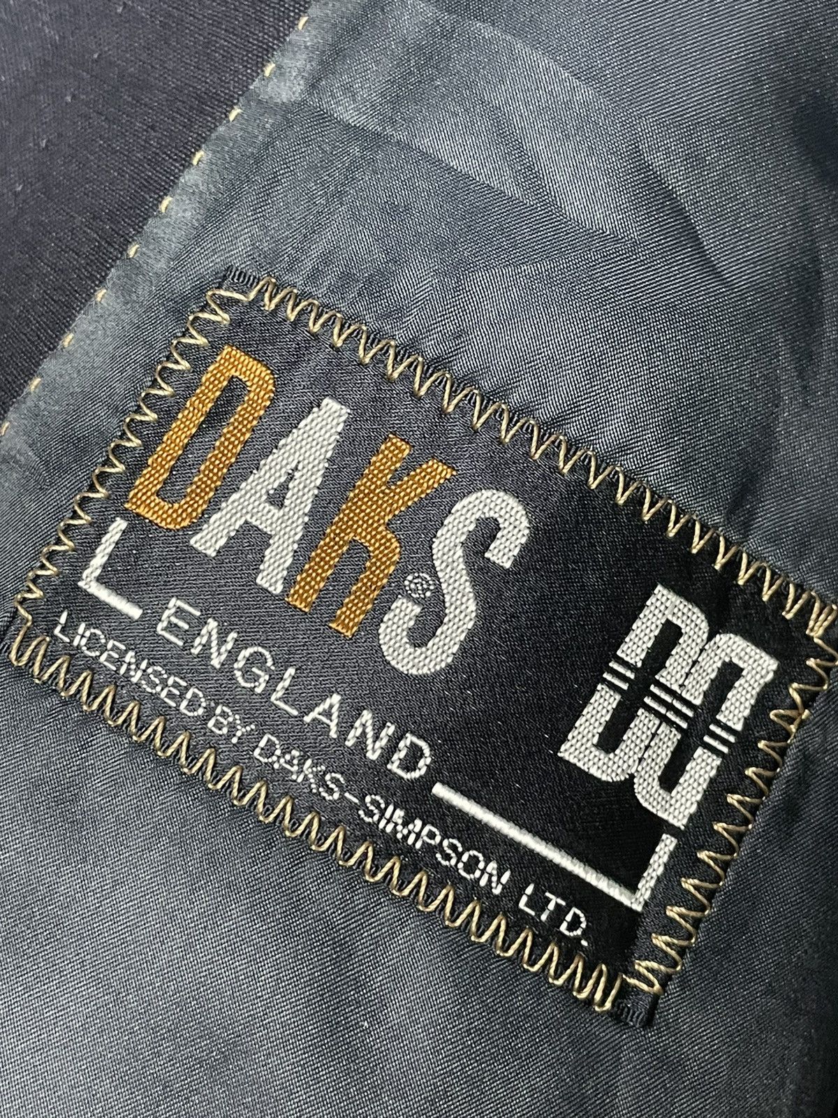 DAKS × Japanese Brand × Vintage VINTAGE DAKS ENGLAND LIGHT BLAZER (85) Size US XXS / EU 40 - 8 Thumbnail