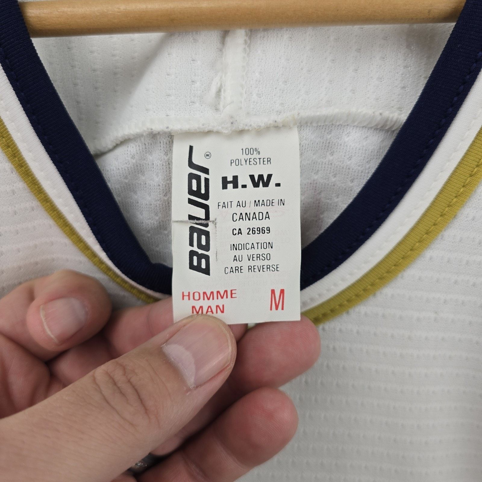 Other Vintage Long Beach Ice Dogs Hockey Jersey Medium Autographed Size US M / EU 48-50 / 2 - 6 Thumbnail