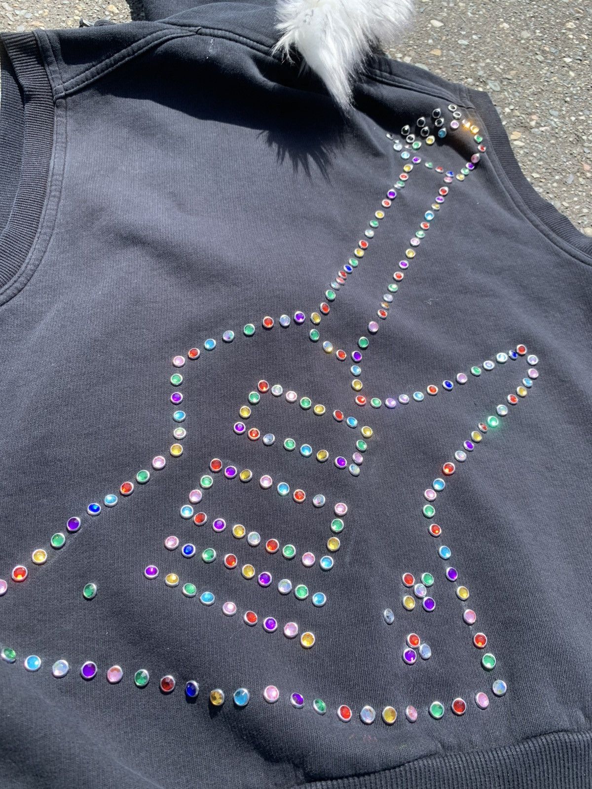 Designer NovocentoNovantanove “RocknRoll” hooded vest Size US L / EU 52-54 / 3 - 3 Thumbnail