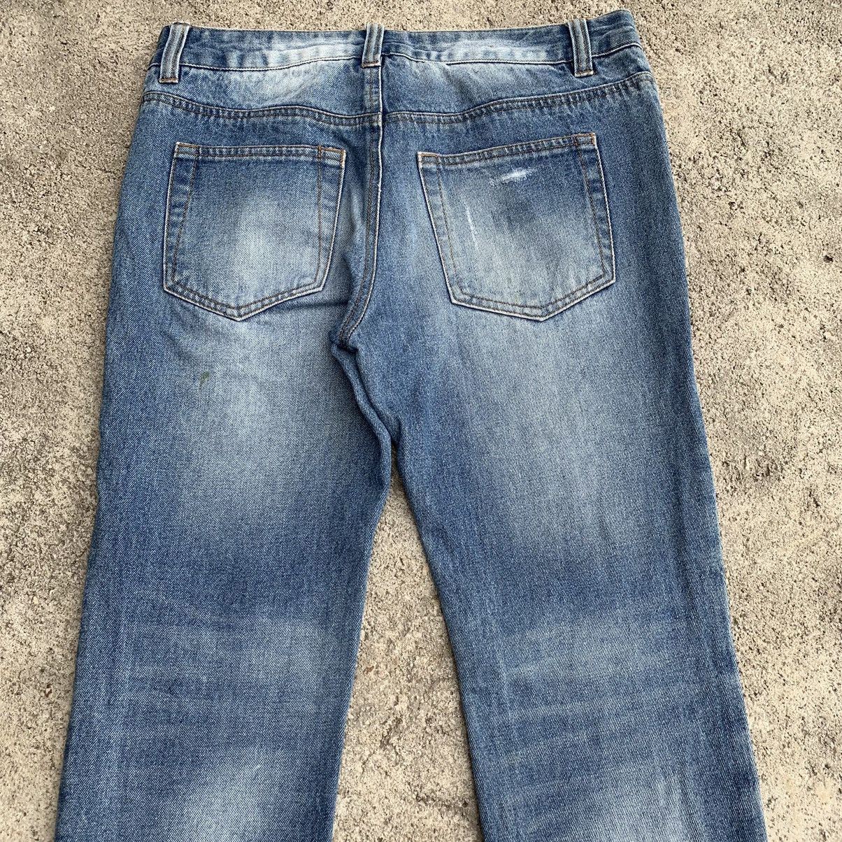 Hysteric Glamour Y2K Grunge Style Vintage Ripped ANAP Distressed Jeans W31 Size US 31 - 8 Thumbnail