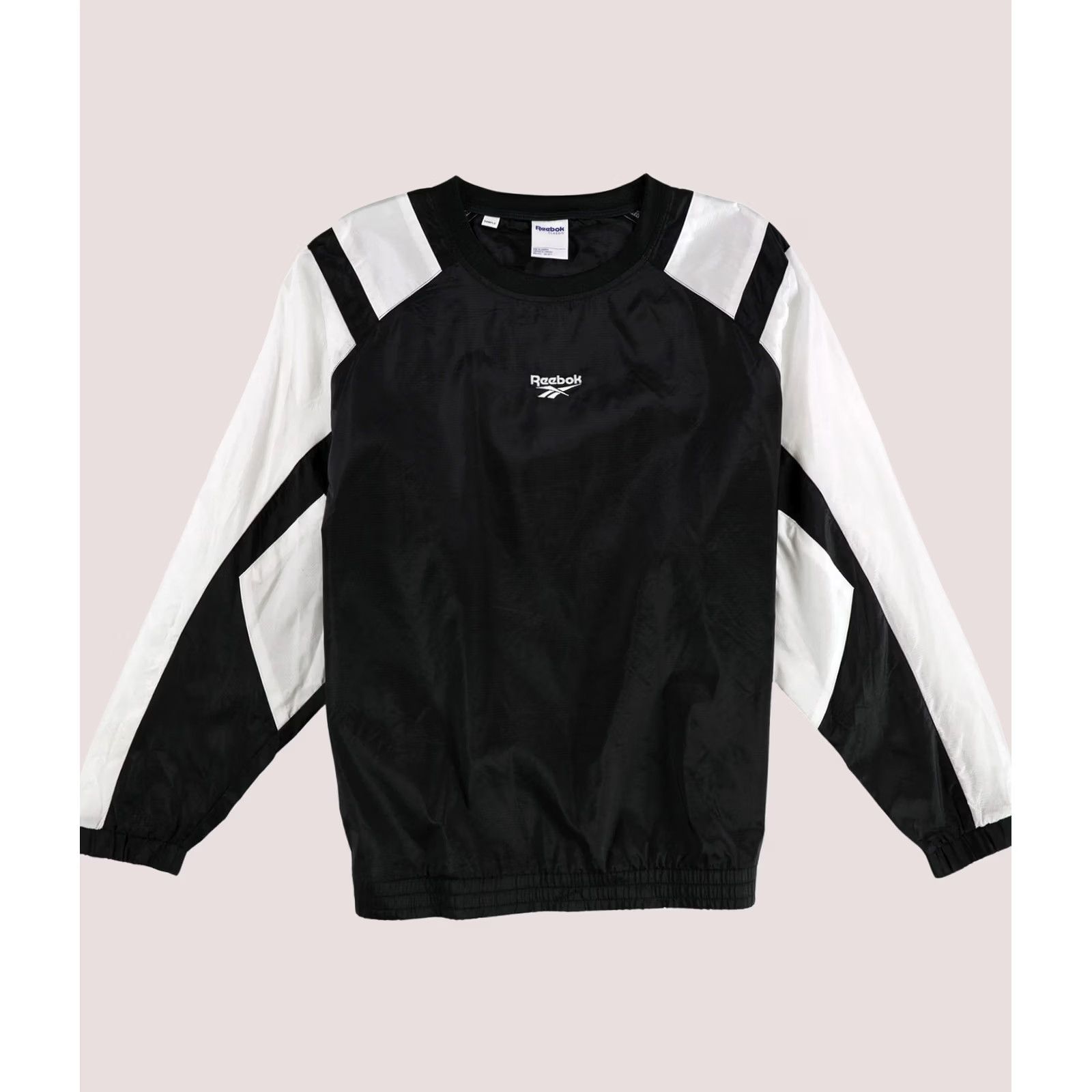 Reebok Reebok Mens Classic Windbreaker Jacket blkwht M Size US M / EU 48-50 / 2 - 1 Thumbnail