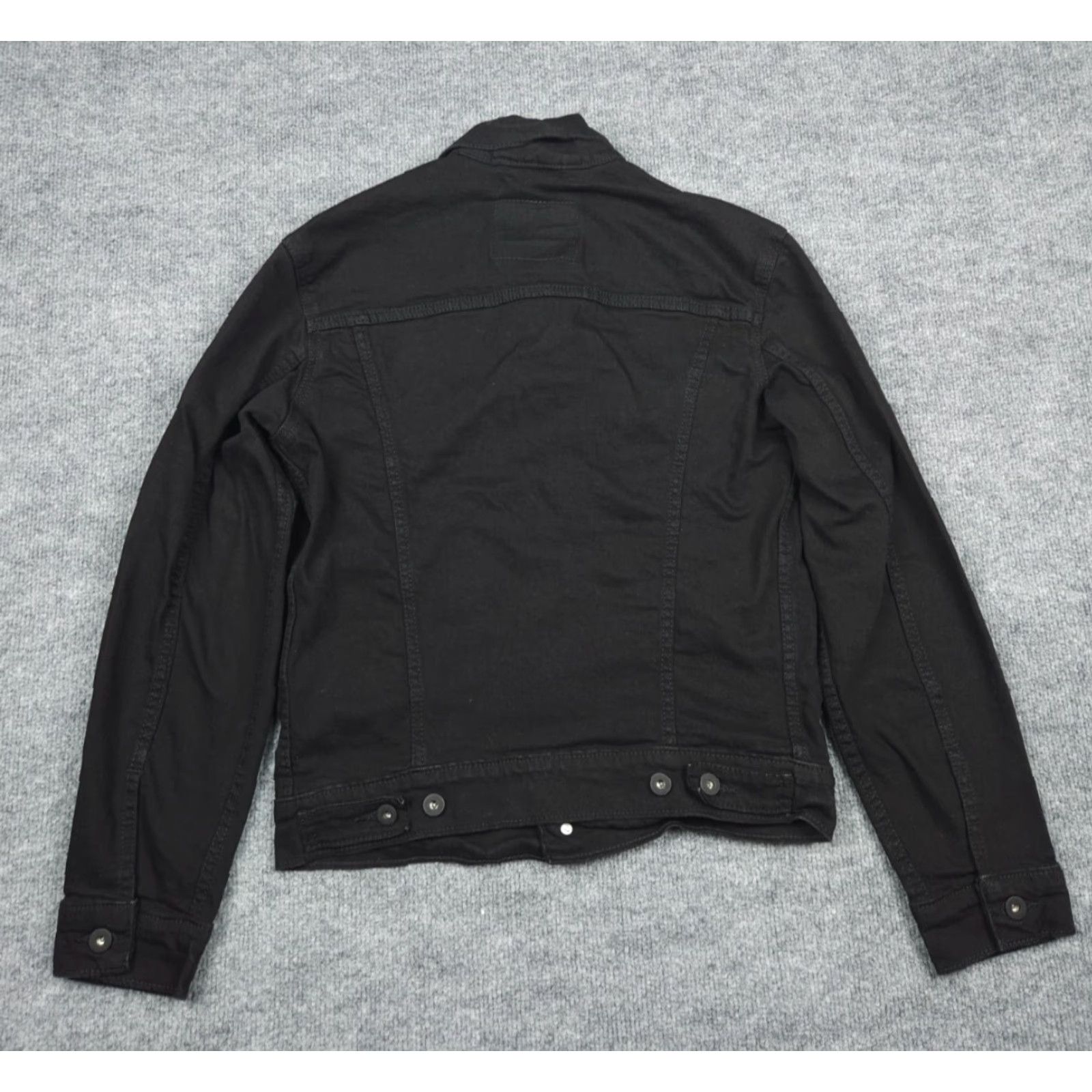 Levi's **Levi's Men's XS Black Embroidered Trucker Jacket** User: Levi's Men's XS Black Embroidered Trucker Jacket Size US XS / EU 42 / 0 - 3 Thumbnail