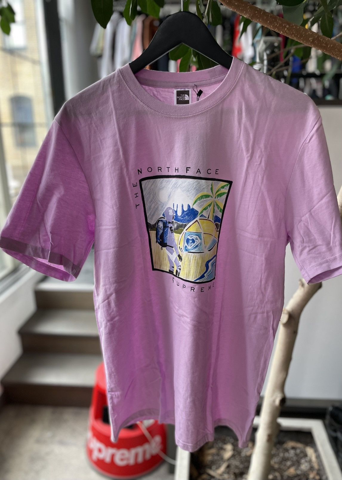 Supreme Supreme x The North Face Sketch Short-Sleeve Top 2022 Size US M / EU 48-50 / 2 - 2 Thumbnail