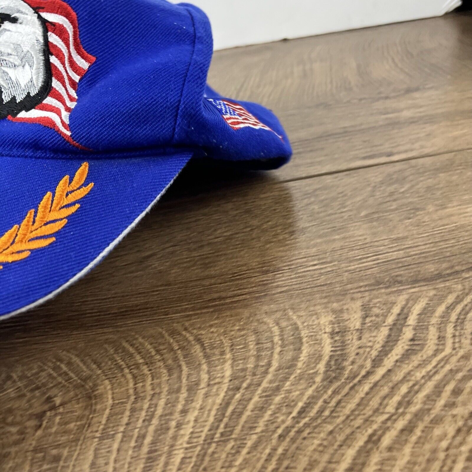 Other Bald Eagle Hat USA American Flag Hat Blue Adjustable Hat Blu Size ONE SIZE - 9 Thumbnail