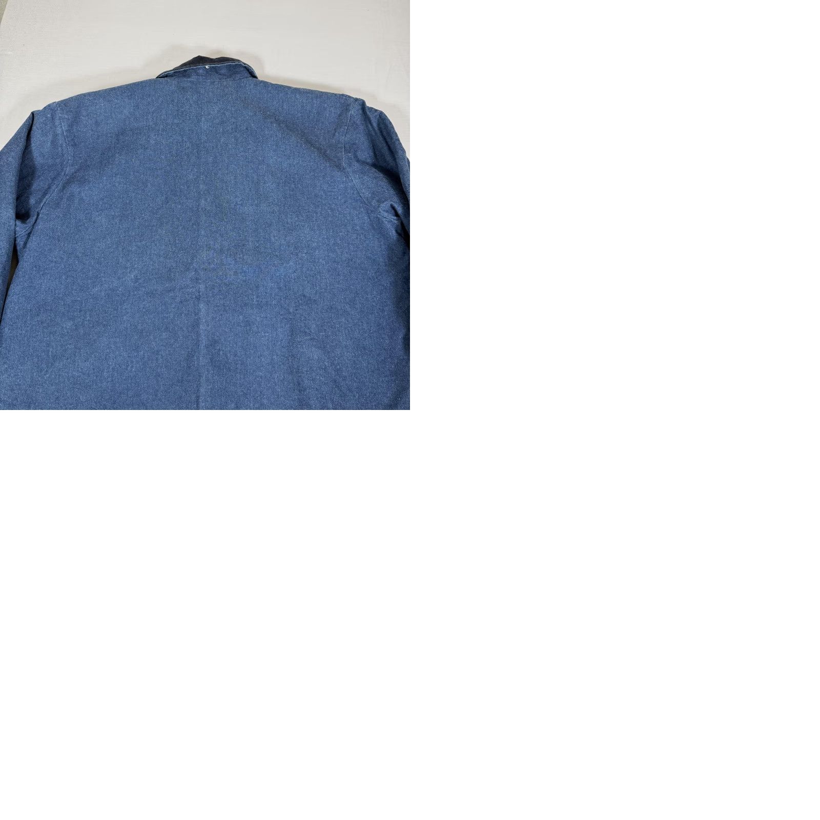 Denime VINTAGE WearGuard Jacket Mens 3XL Denim Blue Blanket-Lined Work Parka Jacket Size US 39 - 9 Thumbnail