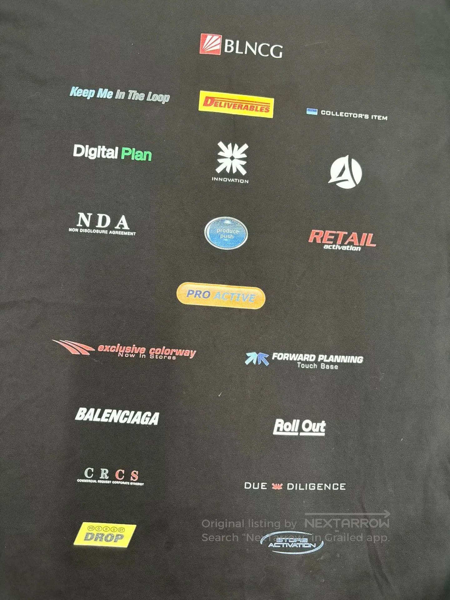Balenciaga Balenciaga 25SS Racing Logo Short Sleeve. Size US M / EU 48-50 / 2 - 3 Thumbnail
