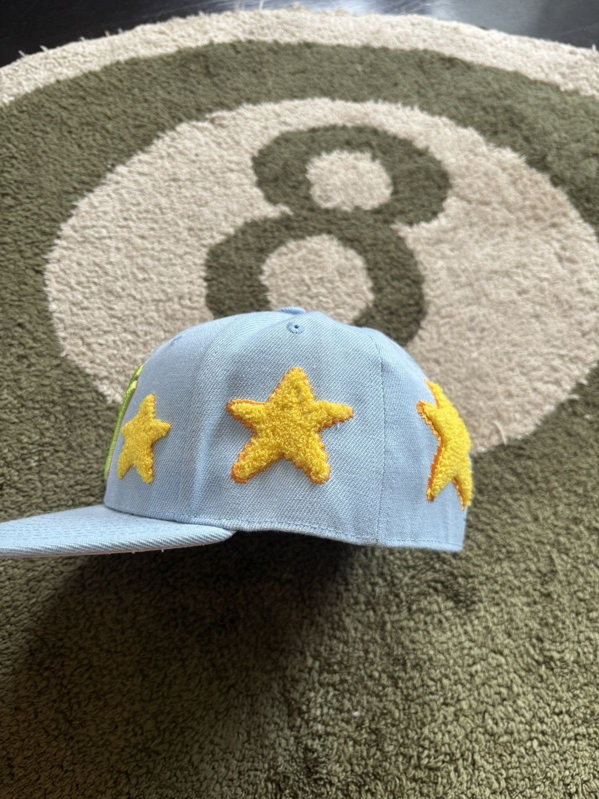 New York Yankees Yankees Fitted Hat w Embroidered Stars Size ONE SIZE - 3 Thumbnail
