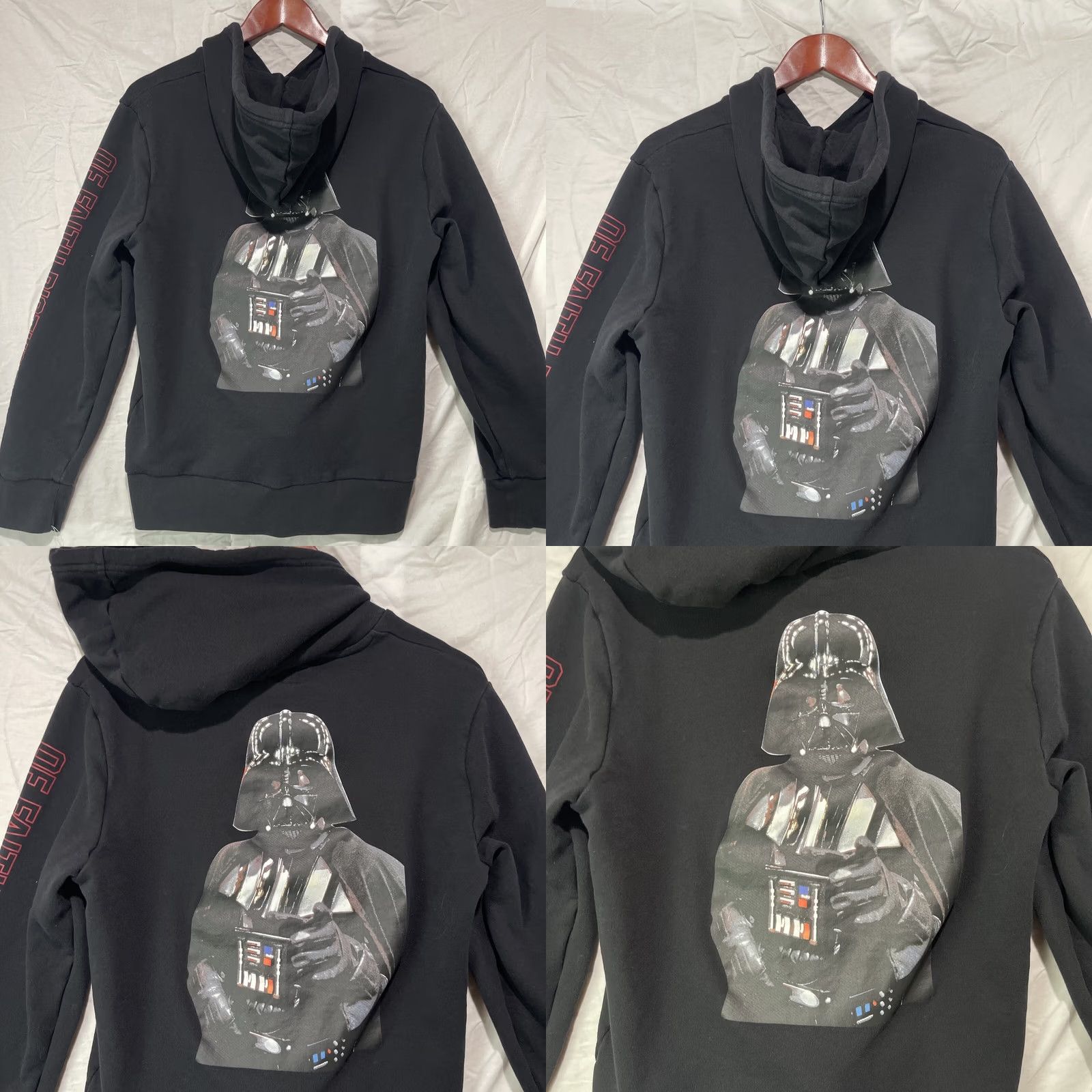 Levi's VINTAGE Darth Vader Hoodie Mens Medium Black Levis Star Wars Pullover Sweatshirt Size US M / EU 48-50 / 2 - 9 Thumbnail