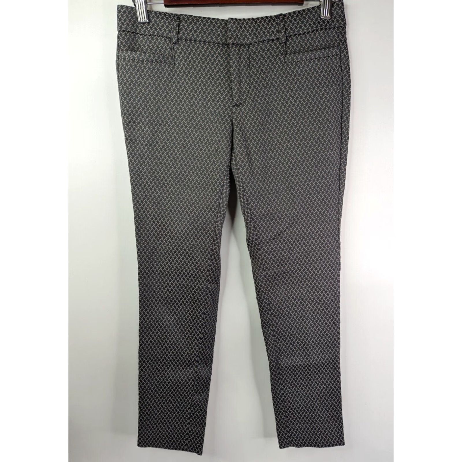Banana Republic Banana Republic Sloan Fit Pants Womens Size 0P Grey Chino Tapered Stretch Size 25" / US 0 / IT 36 - 2 Thumbnail