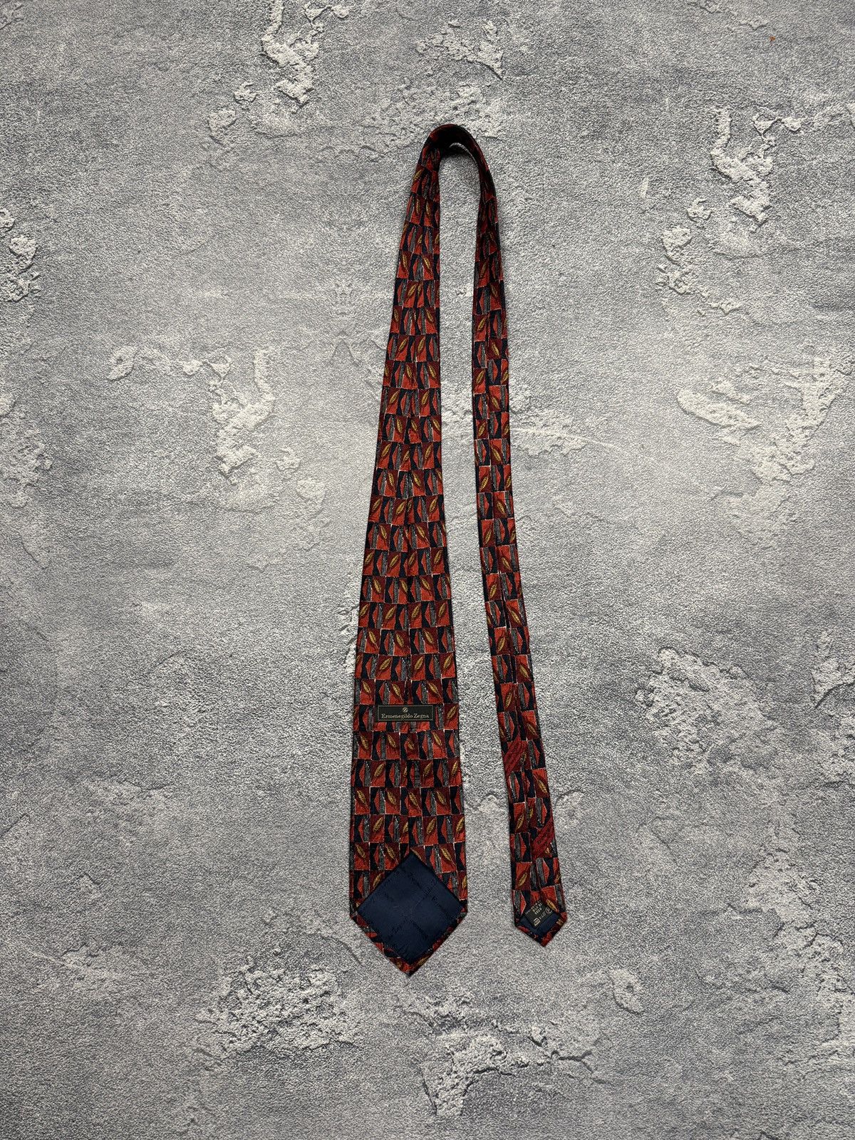 Ermenegildo Zegna × Vintage Ermenegildo Zegna Tie Vintage Size ONE SIZE - 2 Thumbnail