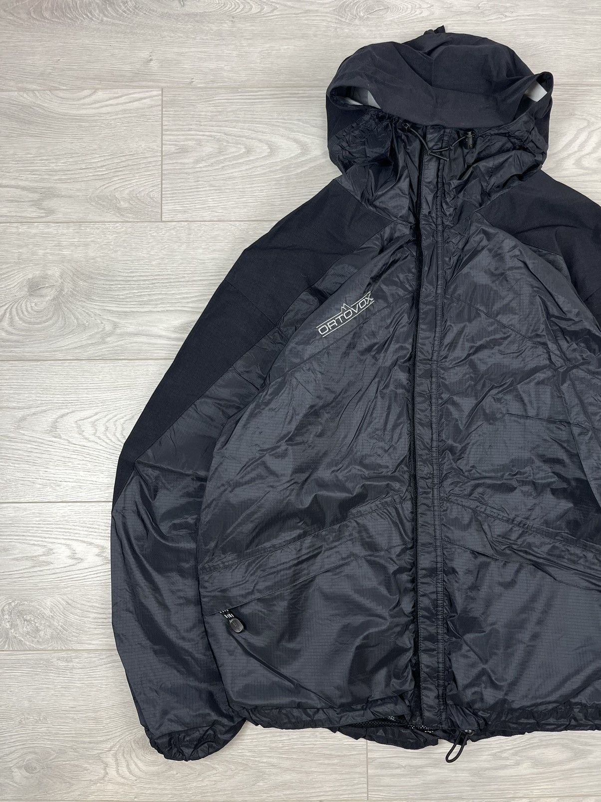 ORTOVOX Ortovox Black Rain Membrane Outdoor Jacket Size US L / EU 52-54 / 3 - 3 Thumbnail