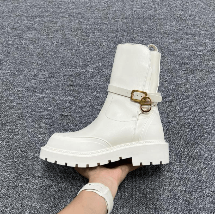 Dior Dior Calfskin Leather Ankle Boots Size US 6.5 / IT 36.5 - 6 Thumbnail