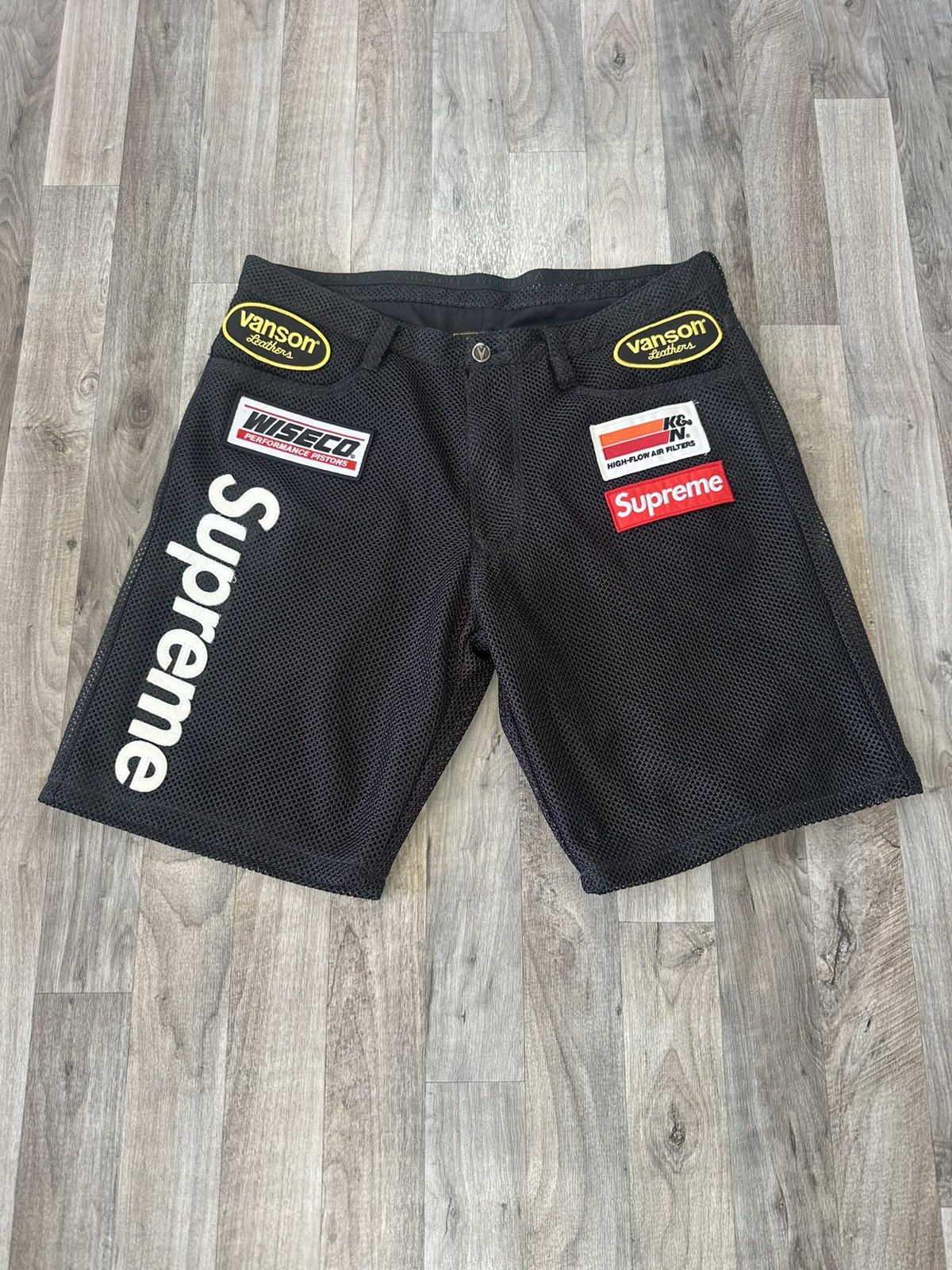 Supreme × Vanson Leathers Supreme Vanson Leathers Cordura Mesh