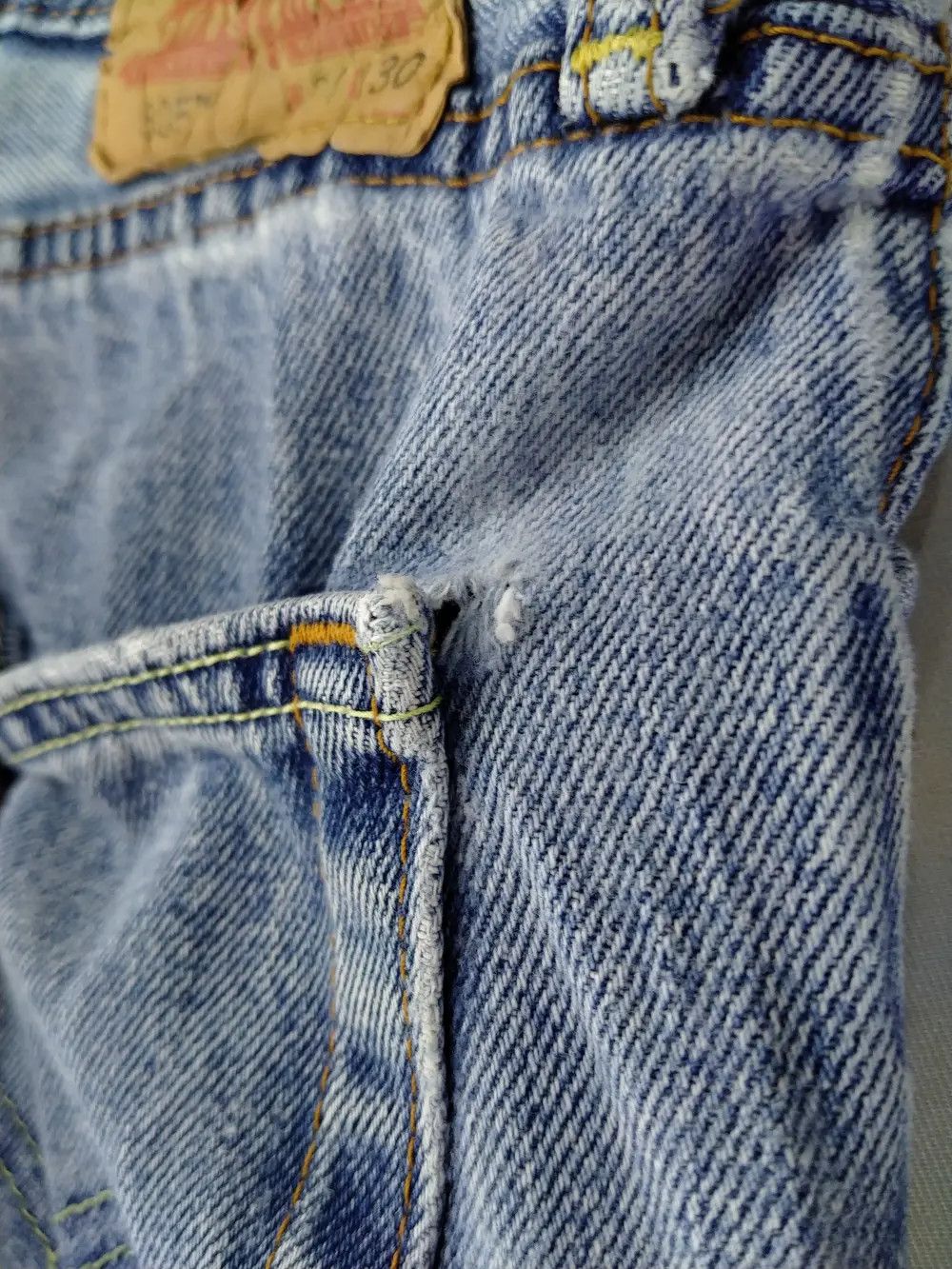 Levi's Blue Wash Levi's 505 Denim 34x29 -JN372 Size US 34 / EU 50 - 15 Thumbnail