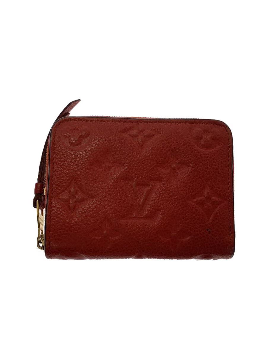Louis Vuitton Louis Vuitton Monogram Empreinte Zippy Coin Purse Red Size ONE SIZE - 1 Thumbnail