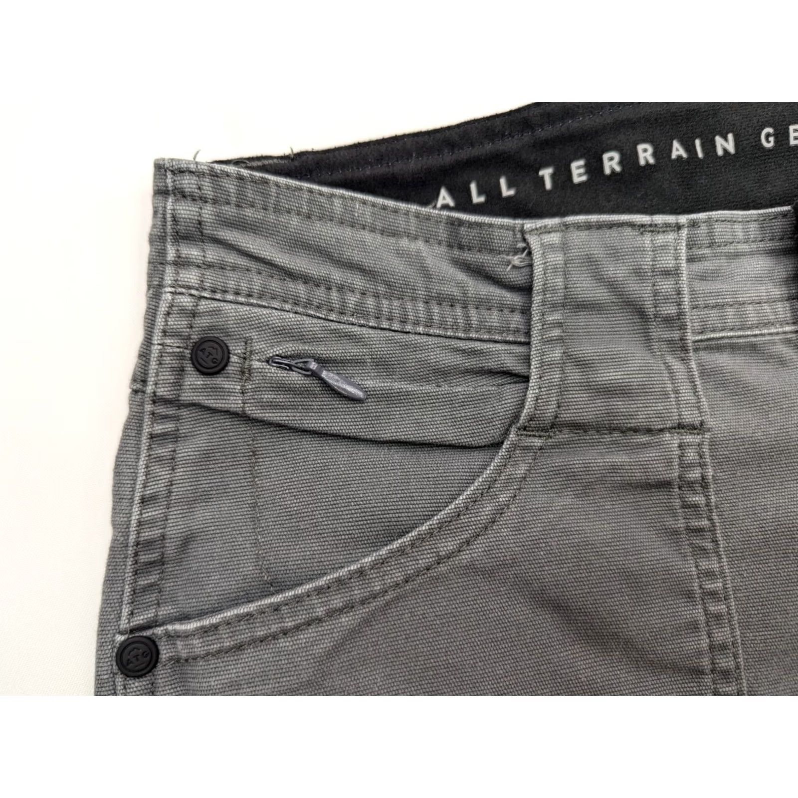 Wrangler Wrangler All Terrain Gear Hiking Pants Women 4 Gray Nylon Spandex Cotton 27x30 Regular Straight Pants Women 4 Size 27" / US 4 / IT 40 - 6 Thumbnail