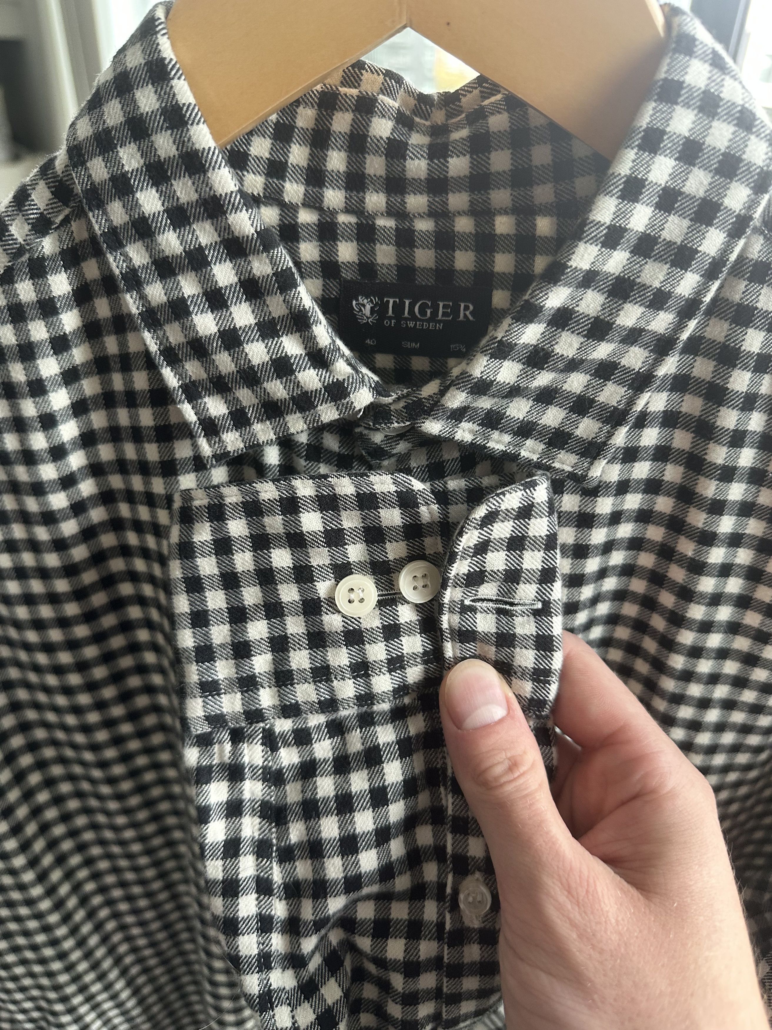 Tiger of Sweden Farrell Soft Flannel Size US M / EU 48-50 / 2 - 4 Thumbnail