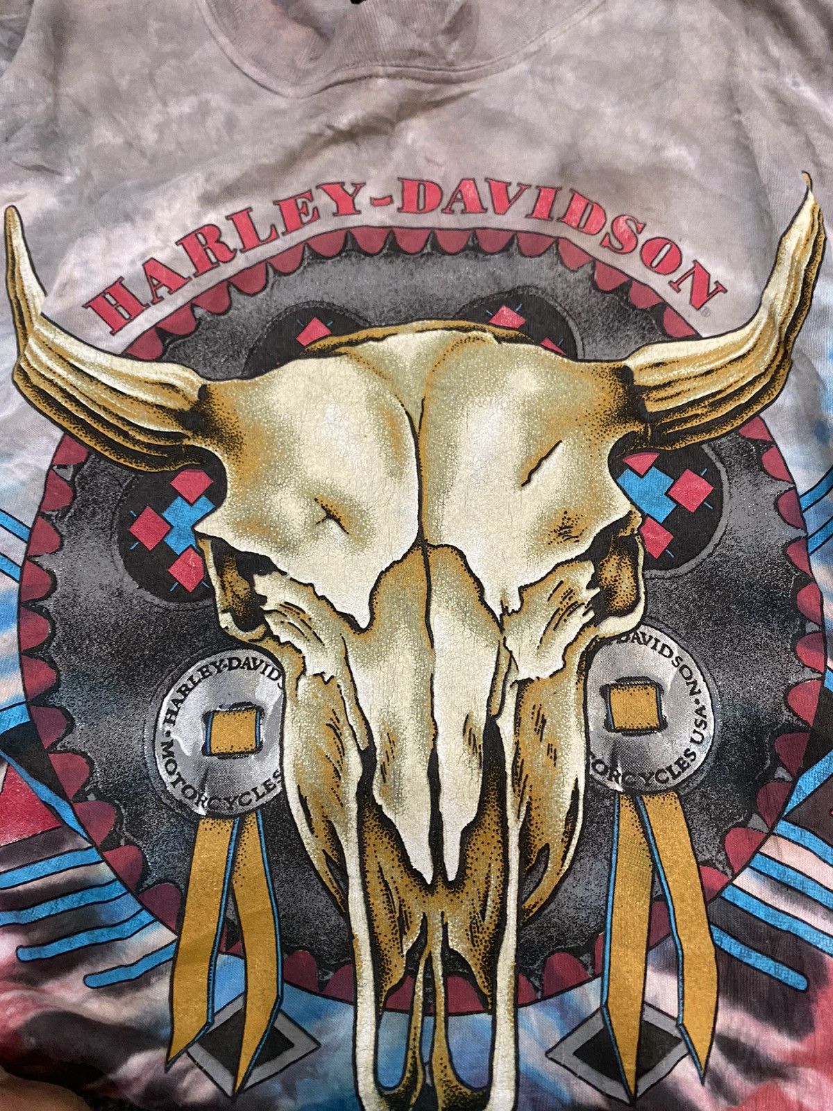 Harley Davidson × Vintage Vintage Harley Davidson 90s Size US L / EU 52-54 / 3 - 3 Thumbnail