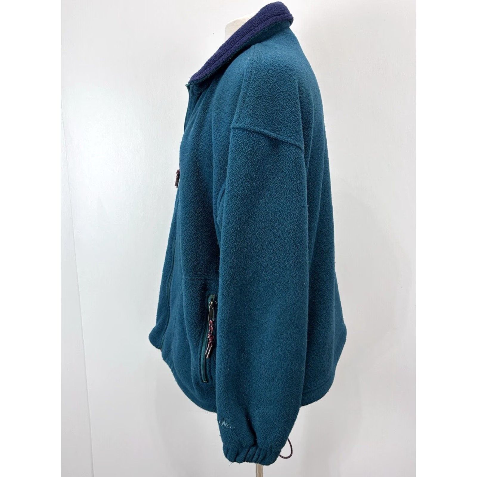 Eastern Mountain Sports Vintage Yes EASTERN MOUNTAIN SPORTS Plates Fleece Jacket Sz X-Large Women Made USA Vtg EMS USA Size XL / US 12-14 / IT 48-50 - 2 Thumbnail