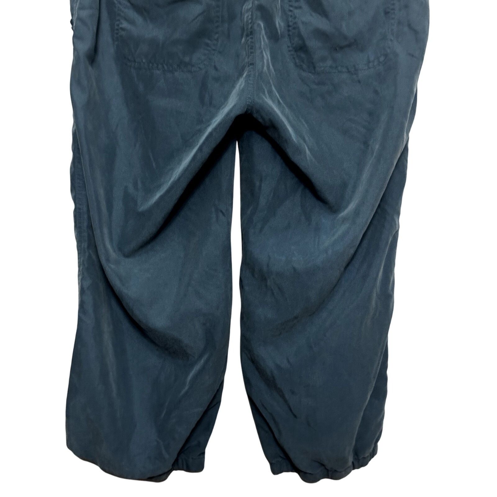 Loft Loft Lounge Capri Pants Drawstring Pull On Blue Women's 6 Size 28" / US 6 / IT 42 - 6 Thumbnail