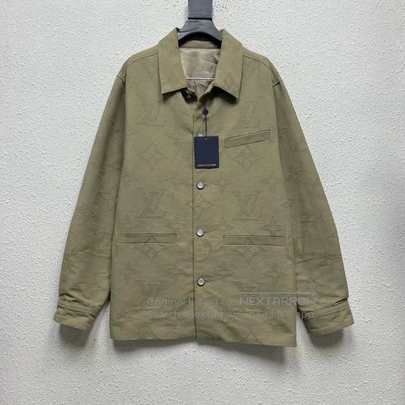 Louis Vuitton Louis Vuitton Monogram Pearl Button Jacket. Size US L / EU 52-54 / 3 - 1 Thumbnail