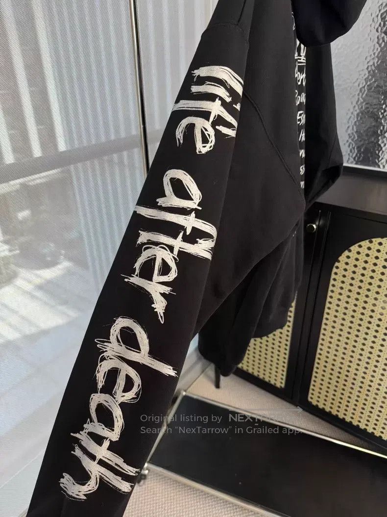 Vetements VETEMENTS Graffiti Lettering Black Hoodie Size US M / EU 48-50 / 2 - 4 Thumbnail